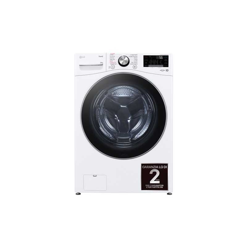 LG LG F0P3020TSWC Lavatrice 20 kg XL Centrifuga 1000 Giri Inverter Vapore Wi-Fi AI DD™ Classe B