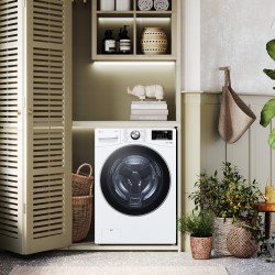 LG LG F0P3020TSWC Lavatrice 20 kg XL Centrifuga 1000 Giri Inverter Vapore Wi-Fi AI DD™ Classe B