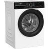 BEKO Beko Lavatrice Frontale 8 kg Classe A 1400 Giri EnergySpin Nero e Bianco