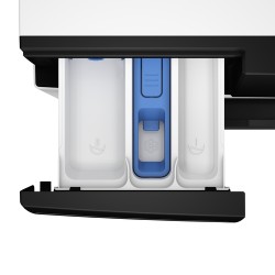 BEKO Beko Lavatrice Frontale 8 kg Classe A 1400 Giri EnergySpin Nero e Bianco