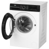 BEKO Beko Lavatrice Frontale 8 kg Classe A 1400 Giri EnergySpin Nero e Bianco