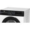 BEKO Beko Lavatrice Frontale 8 kg Classe A 1400 Giri EnergySpin Nero e Bianco