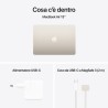 APPLE Apple MacBook MW103T/A Air 13'' M4 chip 10-core CPU 10-core GPU, 16GB, 512GB SSD - Galassia