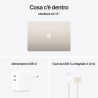 APPLE Apple MacBook MW1J3T/A Air 15'' M4 chip 10-core CPU 10-core GPU, 16GB, 256GB SSD - Galassia