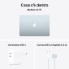 APPLE Apple MacBook MC7C4T/A Air 15'' M4 chip 10-core CPU 10-core GPU, 16GB, 512GB SSD - Celeste
