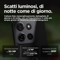 Motorola moto g15 Smartphone 6.72 8GB 128GB 50MP Android 15 Grigio