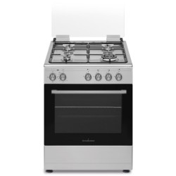 Schaub Lorenz Schaub Lorenz cucina a gas 60x60 cm inox con grill piano cottura fornello