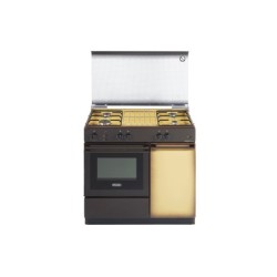 De’Longhi De'Longhi Cucina freestanding SGGK 854 N ED 4 fuochi forno 42L gas rame coppertone