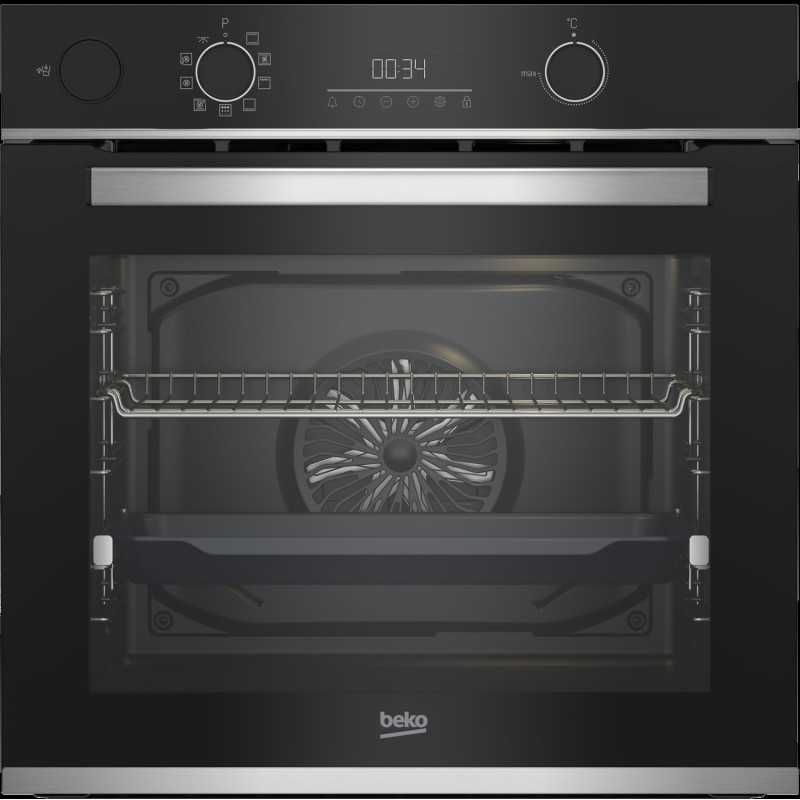 BEKO Beko Forno da Incasso BBIS13300XPE 71L Pirolitico A+ Nero e Acciaio Inox