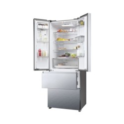 Haier Haier Frigorifero HFR5719EWMG Side-by-Side FD 70 Serie 5 444L No Frost Classe E Argento Touch