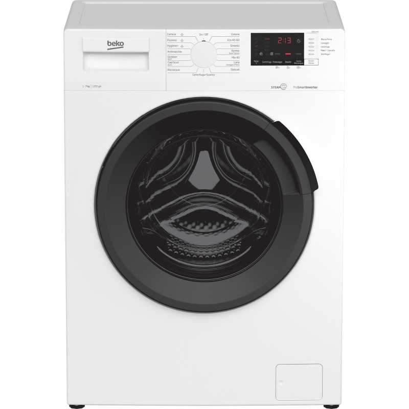 BEKO Beko Lavatrice Slim b300 EPXS7AIT 7kg Classe A 1200 Giri Carica Frontale Vapore