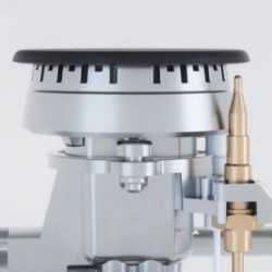 Hisense Hisense Piano Cottura a Gas 5 Fornelli 71 cm Acciaio Inox da Incasso con Bruciatore Wok