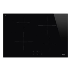 SMEG Smeg Piano Cottura Induzione 75 cm 4 Fornelli Vetroceramica Nero da Incasso