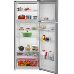 BEKO Beko Frigorifero Combinato 406L No Frost Classe E Argento RDNE455E40DSN