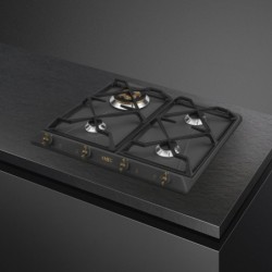 SMEG Smeg Piano cottura gas SRV864AOGH 4 fuochi 60 cm antracite da incasso