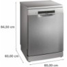Bosch Bosch Lavastoviglie Serie 4 SMS4HMI07E 14 coperti Classe D Wi-Fi Acciaio inox