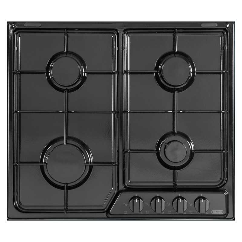 De’Longhi De'Longhi piano cottura a gas 4 fornelli da incasso 58 cm nero YNF46ASV
