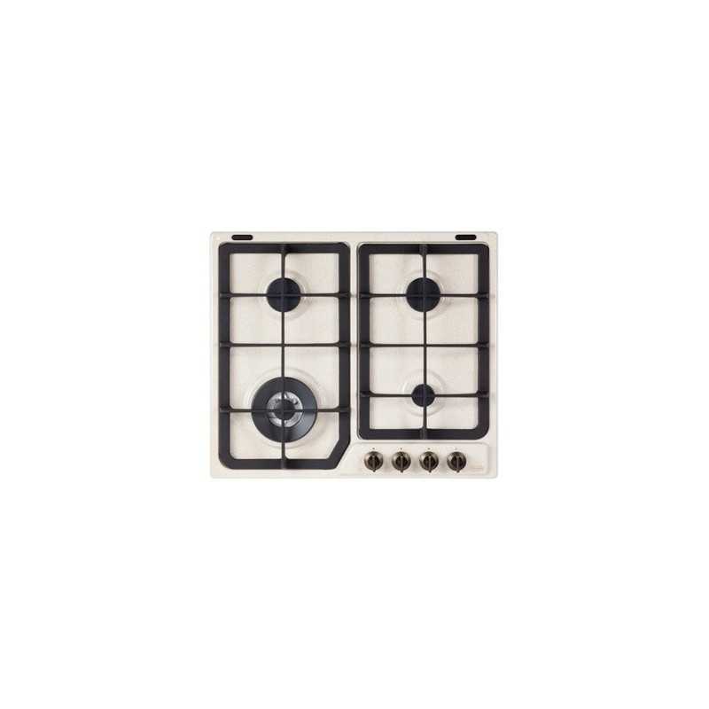 De’Longhi De'Longhi AVF 46 PRO Piano Cottura a Gas 4 Fornelli Wok Incasso 58 cm Avena