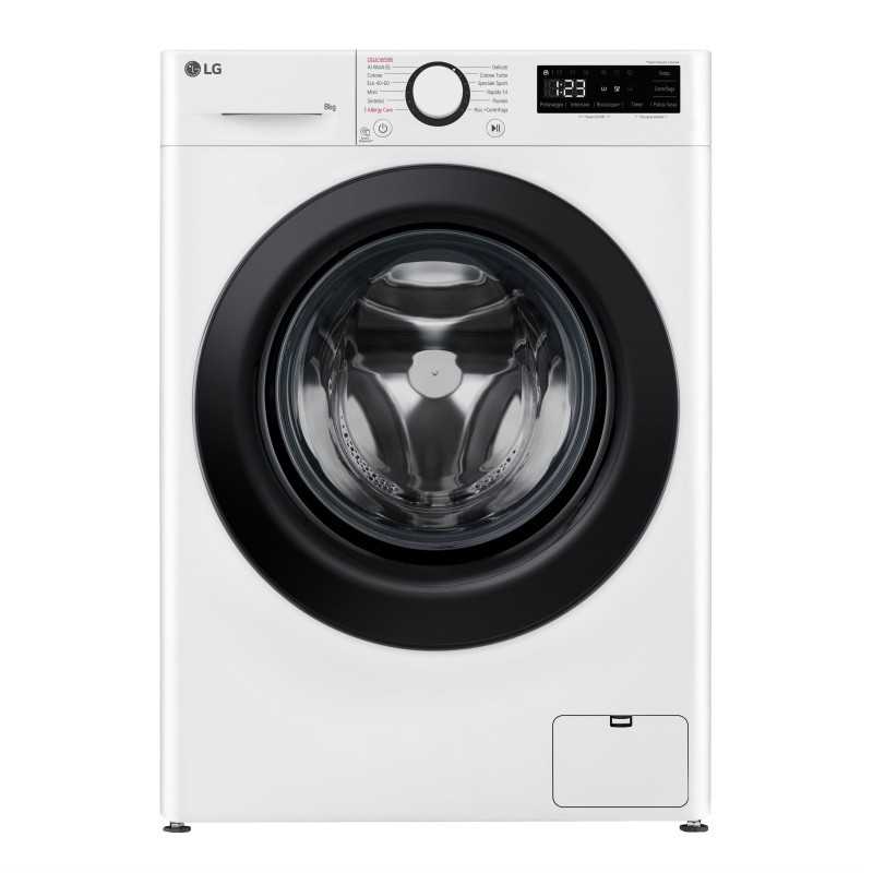 LG Lg Lavatrice F2R3S08NSWB 8 kg Classe A 1200 Giri Carica Frontale Bianca