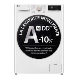 LG Lg Lavatrice F4R7011TSWG 11kg Classe A 1400 Giri Carica Frontale AI DD TurboWash