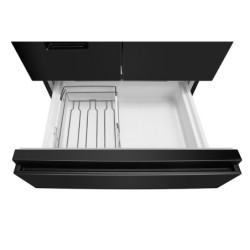 Hisense Hisense RF540N4SBF2 Frigorifero Side by Side 533L No Frost Nero Libera Installazione