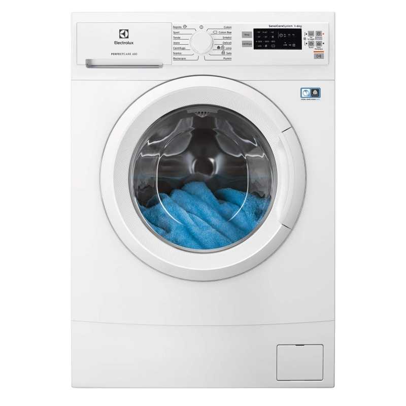 Electrolux Electrolux lavatrice slim carica frontale 6 kg 1200 giri EW6S526W classe B