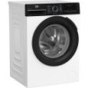 BEKO Beko Lavatrice Frontale 8 kg Classe A 1400 Giri EnergySpin Nero e Bianco