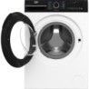 BEKO Beko Lavatrice Frontale 8 kg Classe A 1400 Giri EnergySpin Nero e Bianco