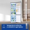 Samsung Samsung Frigorifero Combinato RB38C600CS9 390L No Frost Classe C Wi-Fi Acciaio inox