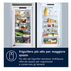 Electrolux Electrolux ENG7TE75S Frigorifero da Incasso Bianco 376L No Frost Congelatore in Basso