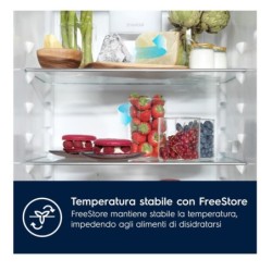 Electrolux Electrolux ENG7TE75S Frigorifero da Incasso Bianco 376L No Frost Congelatore in Basso