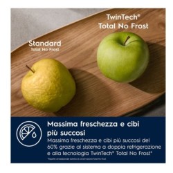 Electrolux Electrolux ENG7TE75S Frigorifero da Incasso Bianco 376L No Frost Congelatore in Basso