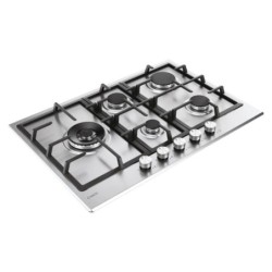 Candy Candy piano cottura a gas 5 fornelli da incasso 74.5 cm acciaio inox app hOn