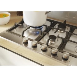 Candy Candy piano cottura a gas 5 fornelli da incasso 74.5 cm acciaio inox app hOn