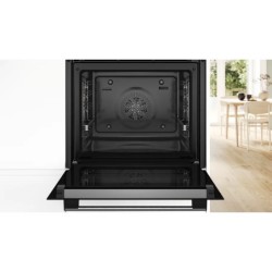 Bosch Bosch Serie 4 HRG572ES3 Forno elettrico da incasso 71L Nero Argento A+