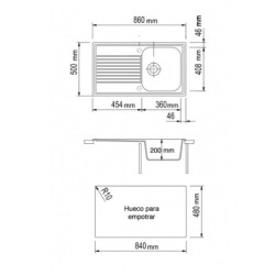 Plados & Telma Plados & Telma Monolitico Cucina in Quarzo e Acrilico