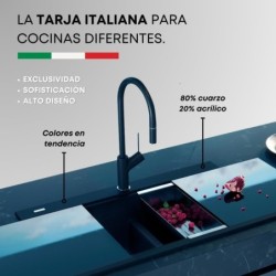 Plados & Telma Plados & Telma Monolitico Cucina in Quarzo e Acrilico