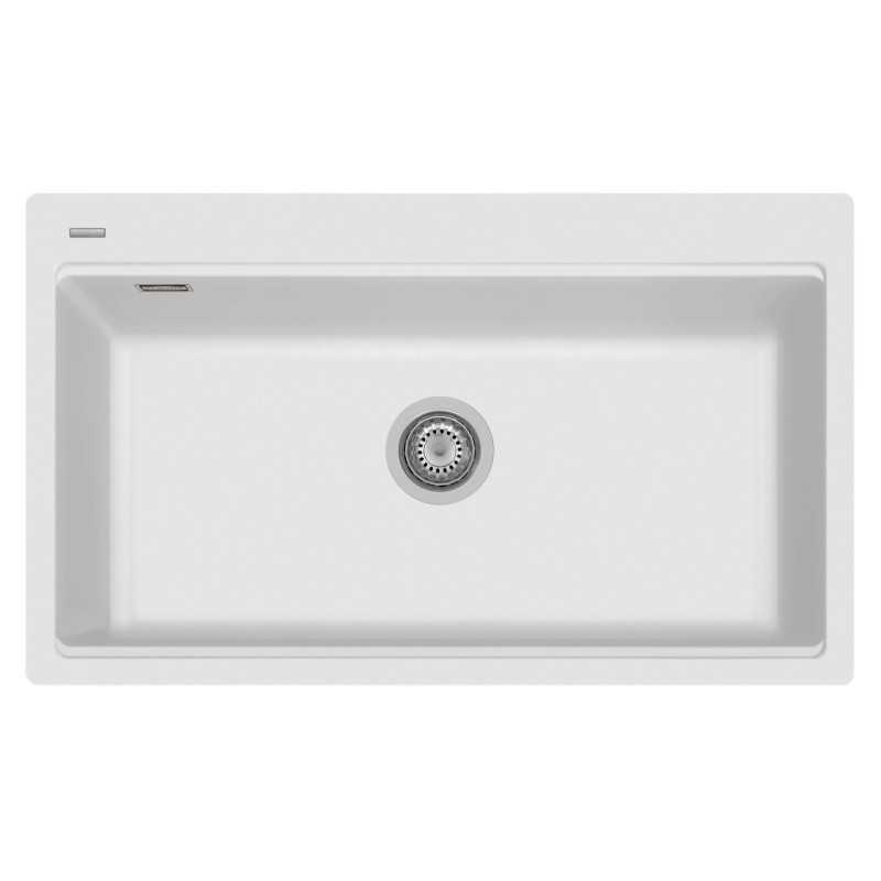 Plados Plados Lavello LX8610 Bianco Latte 1 Ciotola Microultragranit