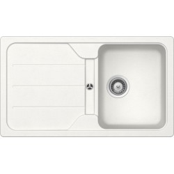 SCHOCK Schock Formhaus D-100 Lavello Montato Su Piano Bianco