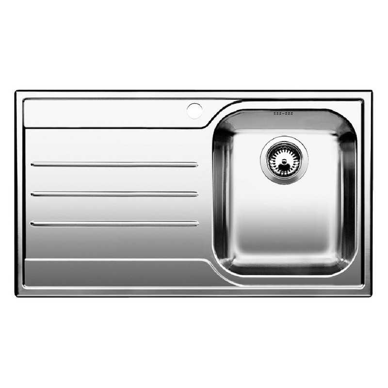 BLANCO BLANCO Median 45 S Dx Lavello Sottopiano Acciaio Inox