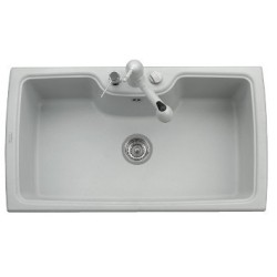 Plados Plados Harmony Lavello Argento 1 Ciotola 790x425mm