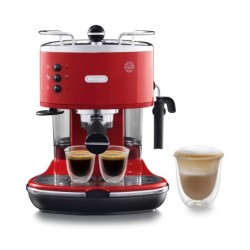 De'Longhi De'Longhi Icona Macchina per Espresso 1100W Rosso