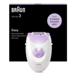 Braun Braun Silk-épil 3 3000 Epilatore Elettrico Viola Bianco