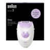 Braun Braun Silk-épil 3 3000 Epilatore Elettrico Viola Bianco