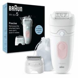 Braun Braun Silk-épil 5 Epilatore Elettrico Donna Bianco/Rosa