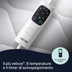 Imetec Imetec Scaldasonno Adapto Maxi Coprimaterasso Singolo 195x90 cm
