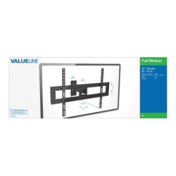 Valueline Valueline VLMFM2L Supporto Universale Nero 100x100mm