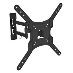 Valueline Valueline Supporto TV 100x100mm 400x400mm Acciaio Nero