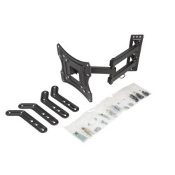 Valueline Valueline Supporto TV 100x100mm 400x400mm Acciaio Nero