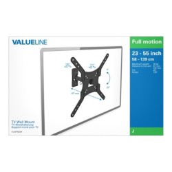 Valueline Valueline Supporto TV VLMFM2M 100x100mm 400x400mm Nero